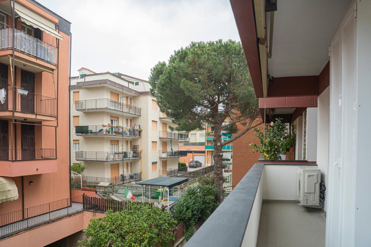026 - Casa Maele 100 Metri Dalla Spiaggia, Centrale 东塞斯特里 外观 照片
